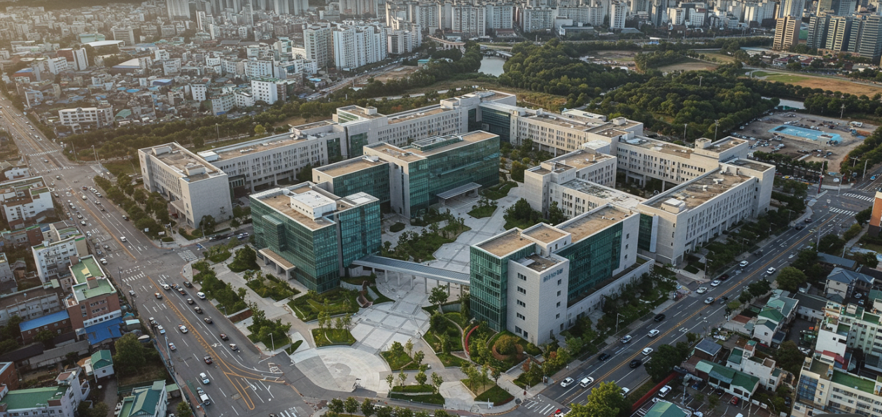 노후화된 아파트 모습