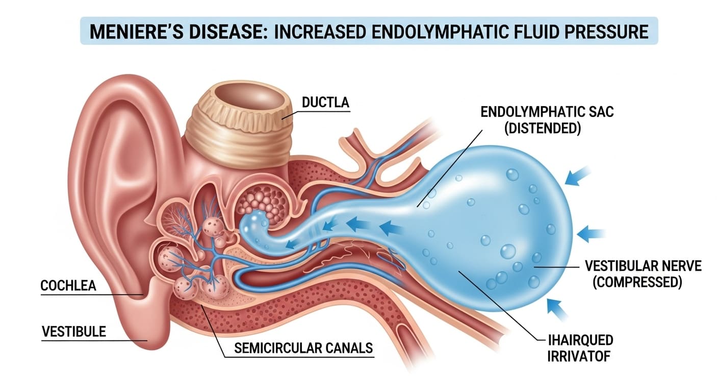 귀 먹먹함과 어지러움, 혹시 메니에르병 때문일까?