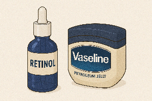 레티놀 + 바세린