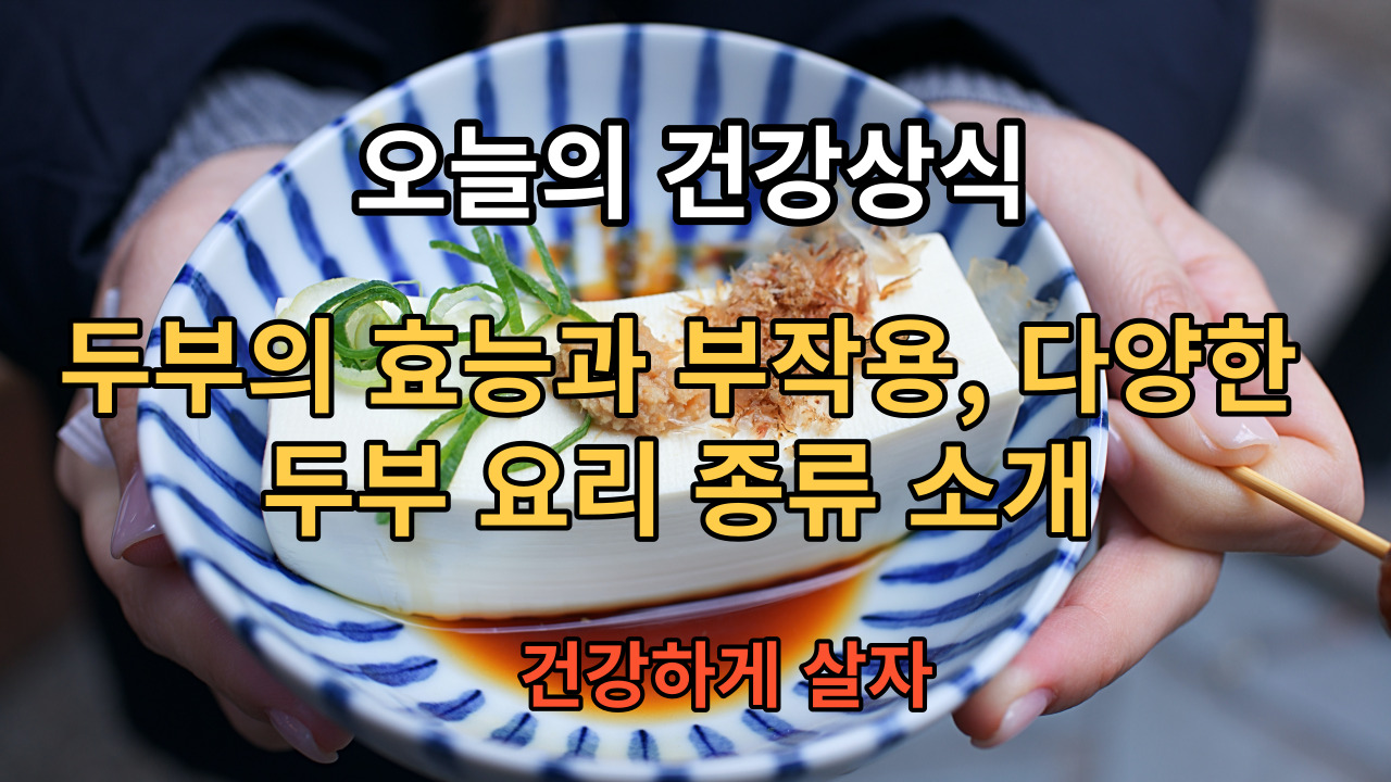 두부의 효능과 부작용, 다양한 두부 요리 종류 소개