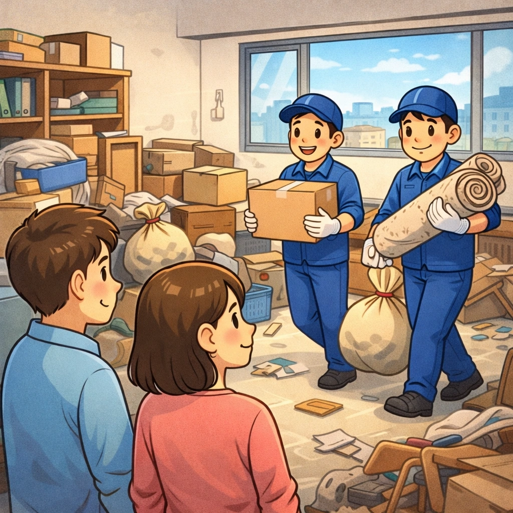 경매 낙찰 받은 집, 쌓여있는 짐 때문에 막막하신가요?