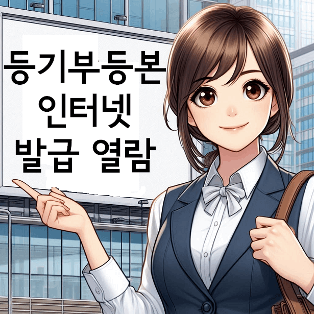 등기부등본 인터넷 발급 및 열람 방법