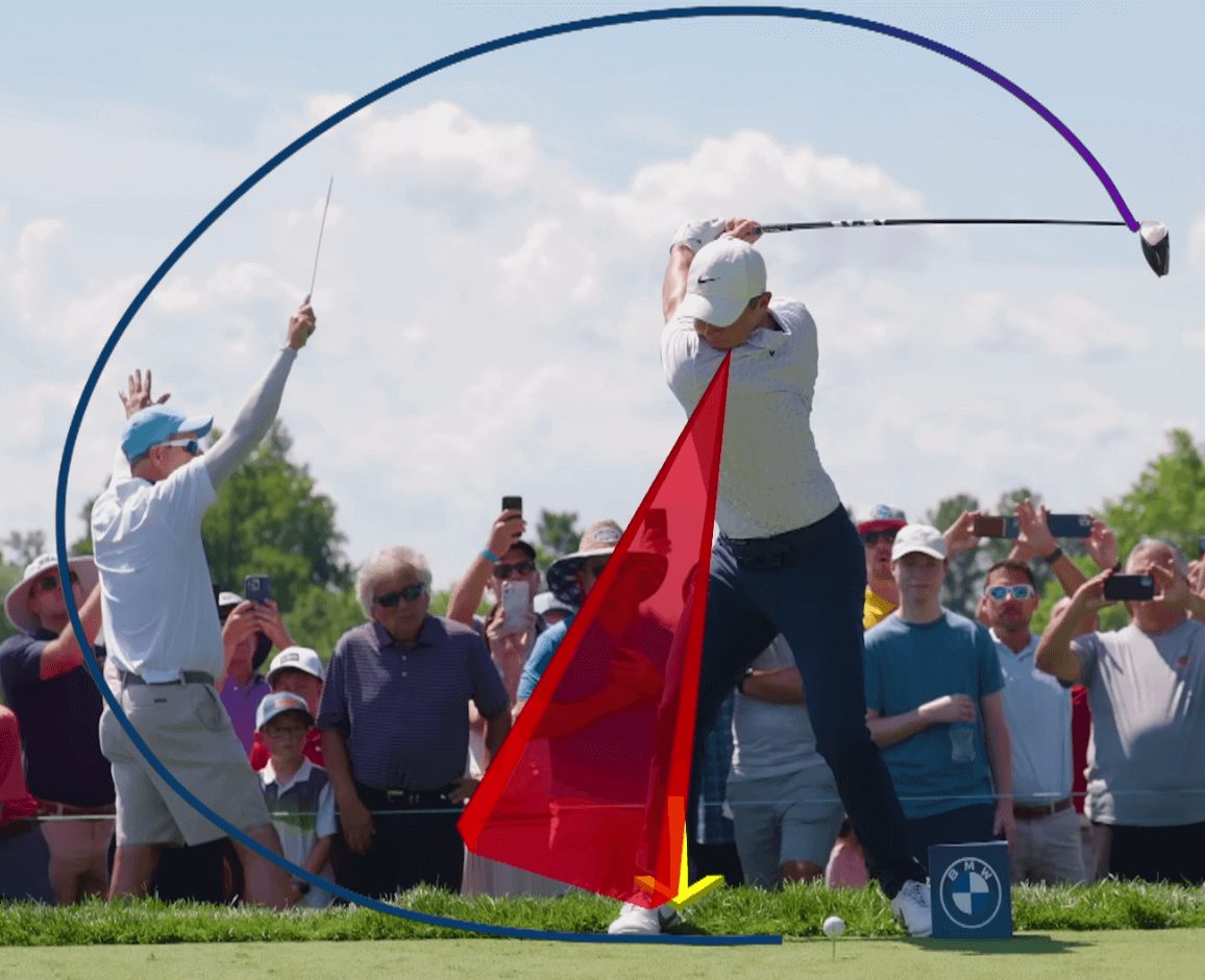 백스윙 탑 정면