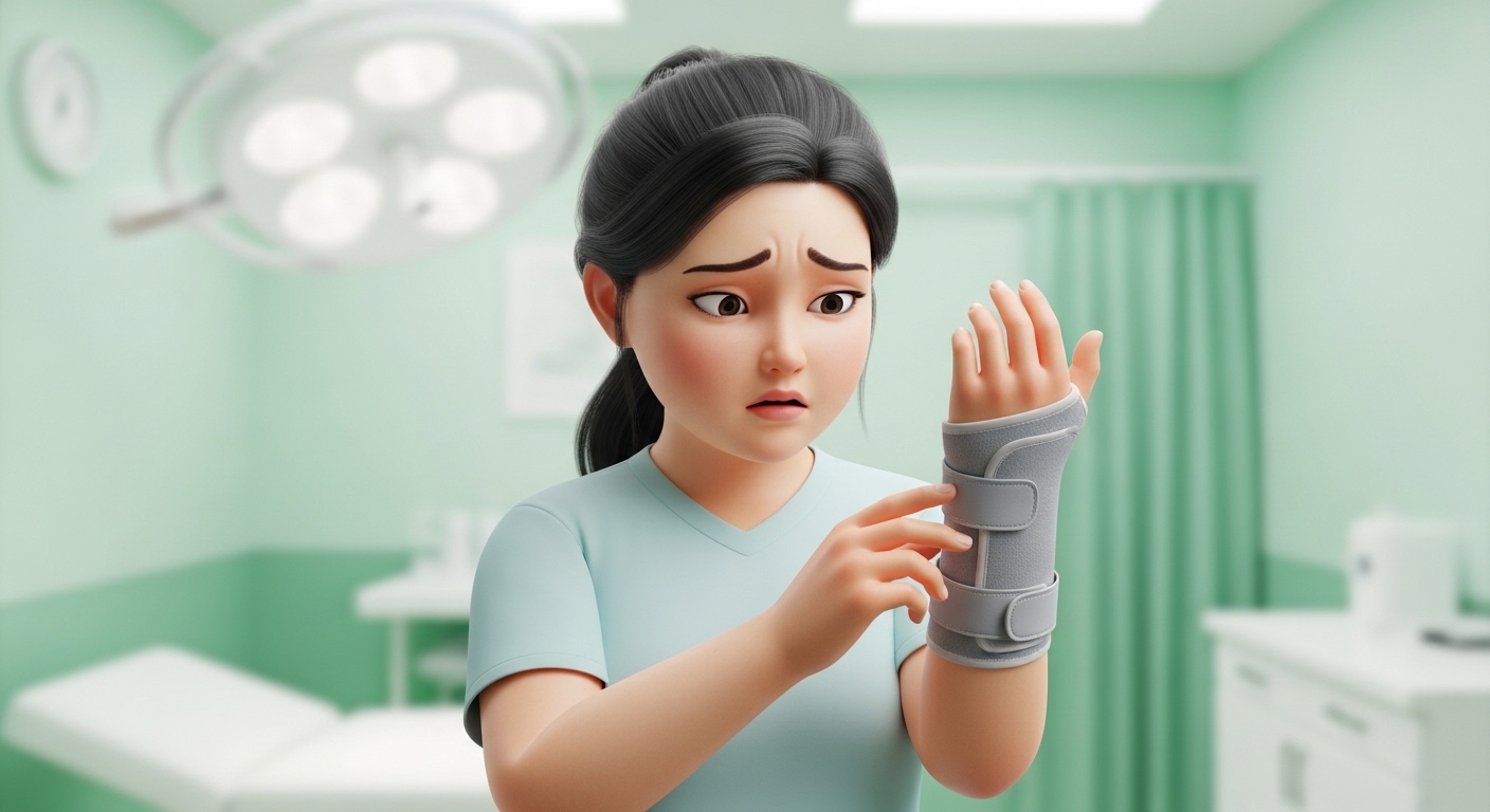 손목주사부작용&amp;#44; 반깁스통증