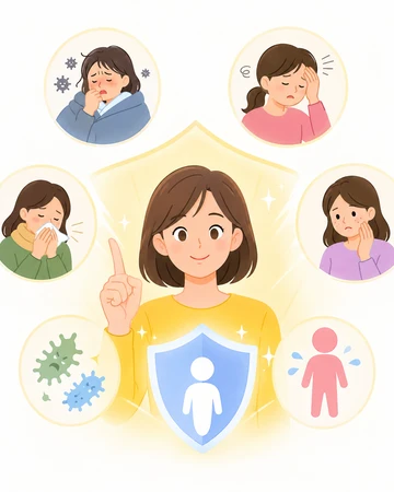 피로가 오래갈 때 면역력 변화 확인4