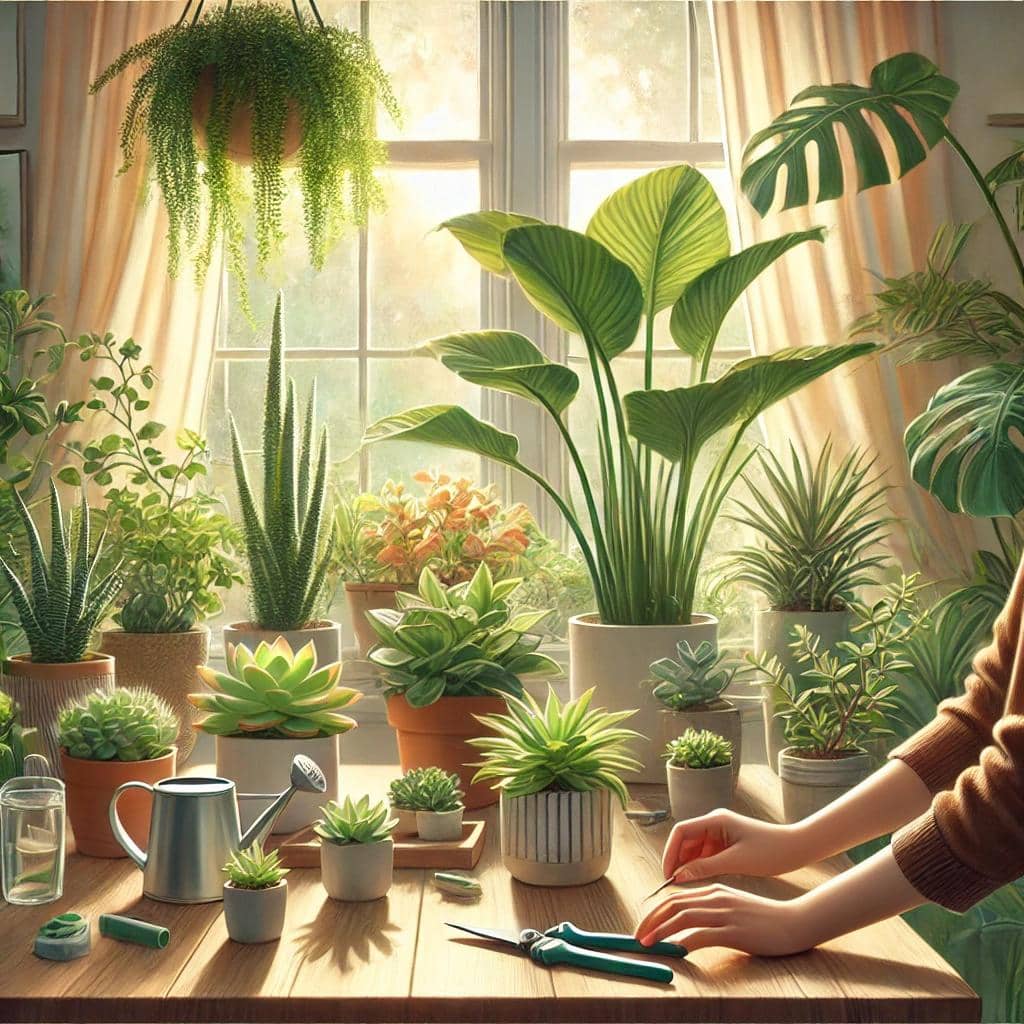 실내 반려 식물 관리법