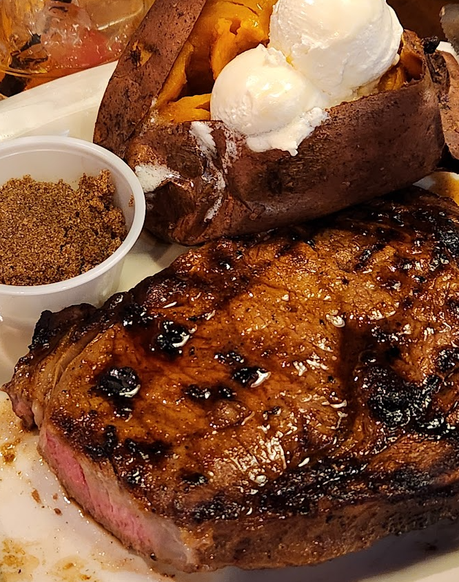 텍사스로드하우스 스테이크 사진