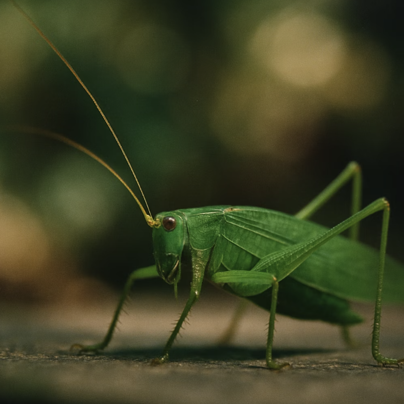 1. 풀숲의 작은 음악가, 날베짱이