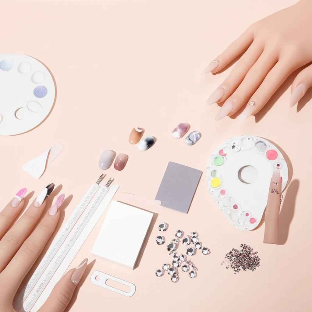 해외 네일 샵 원하는 디자인 100%..