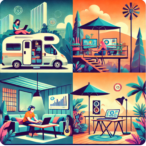 디지털 노매드 인기직업