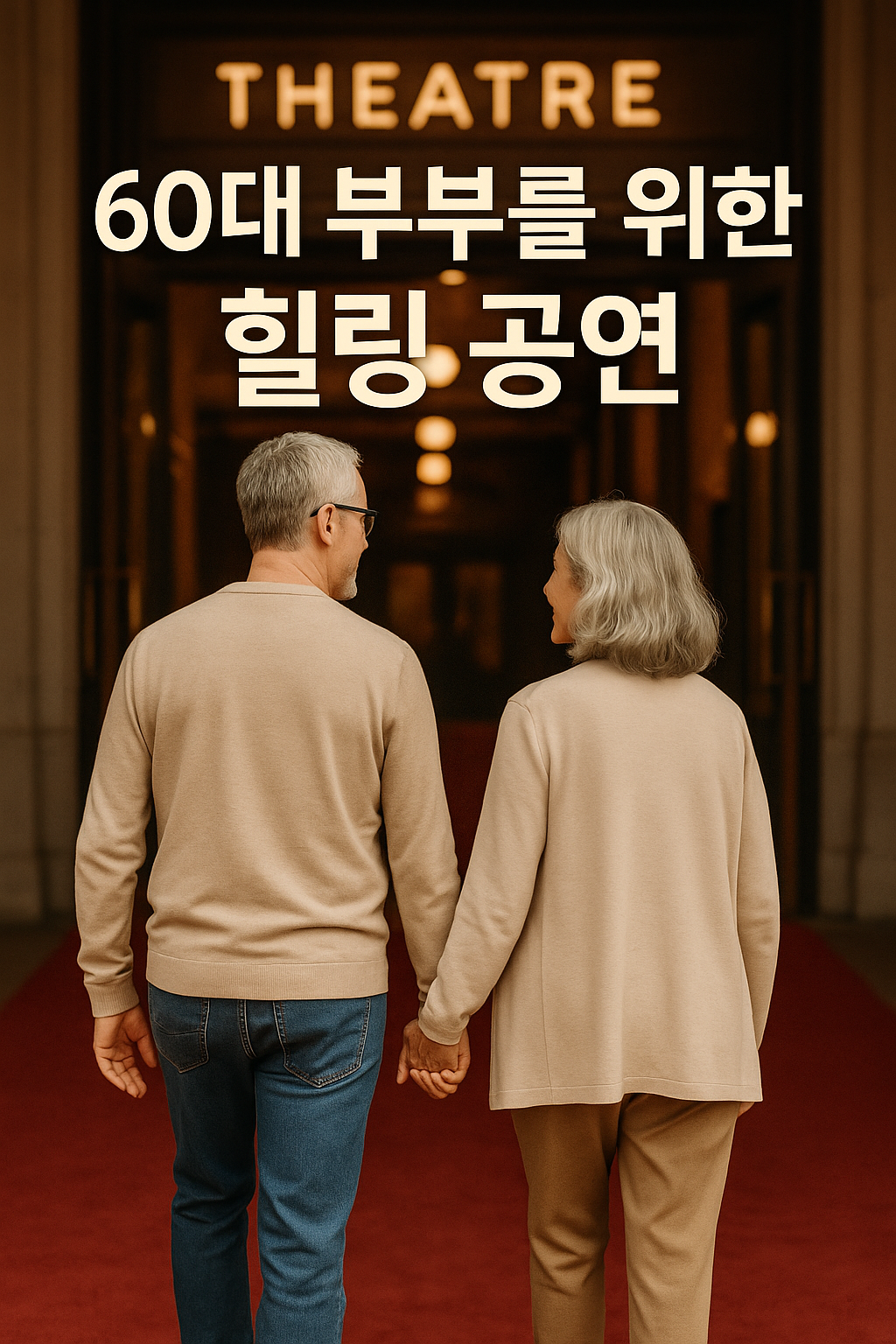 노부부 건강을 위한 특별한 뮤지컬 초대장