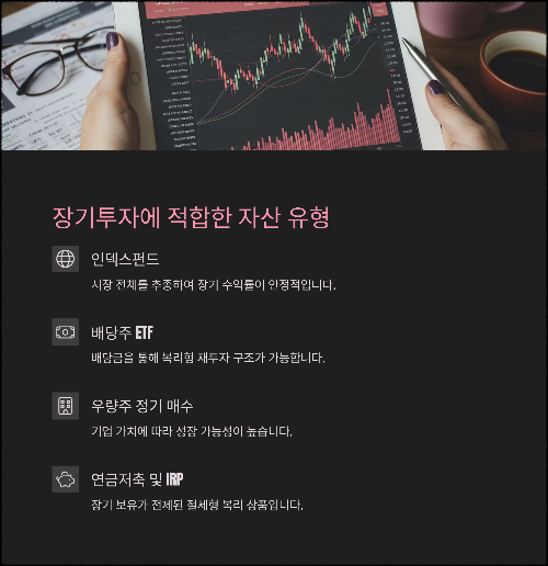 장기투자의 힘, 복리 효과를 활용하자