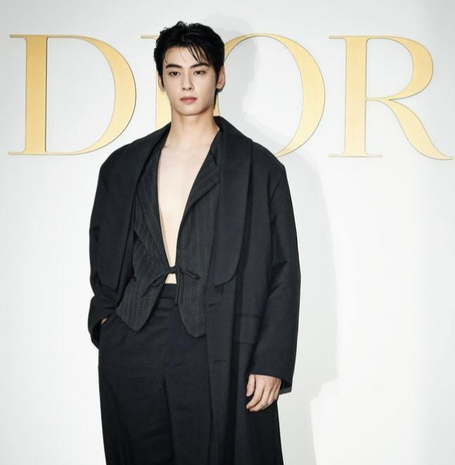 디올 패션소 차은우