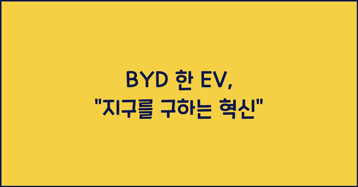BYD 한 EV