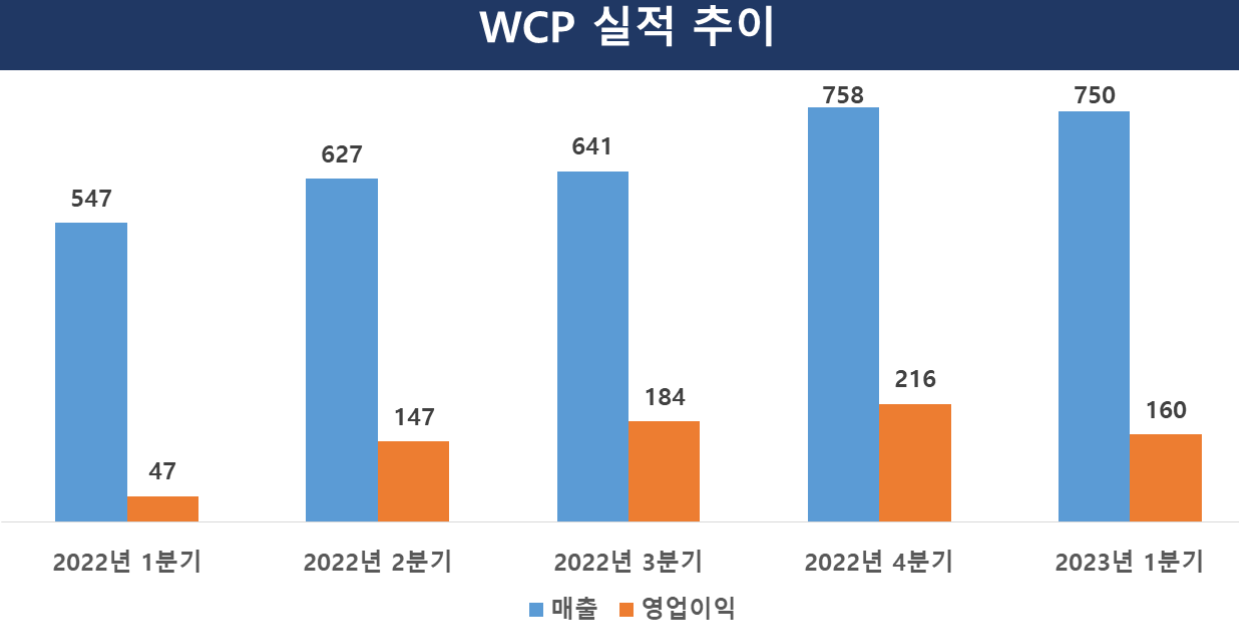 더블유씨피 주가전망