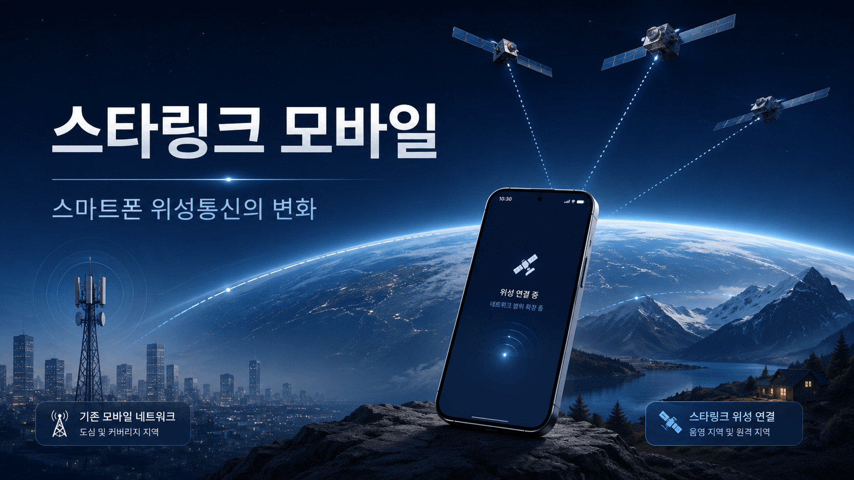 스타링크 위성통신, 스마트폰 통화 시대는 어디까지 왔나