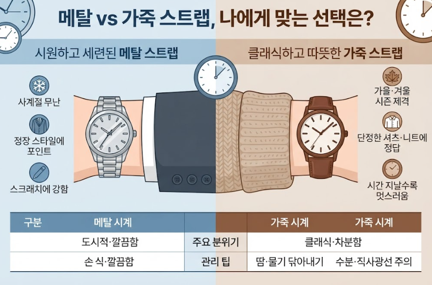 여자 손목시계 브랜드 추천