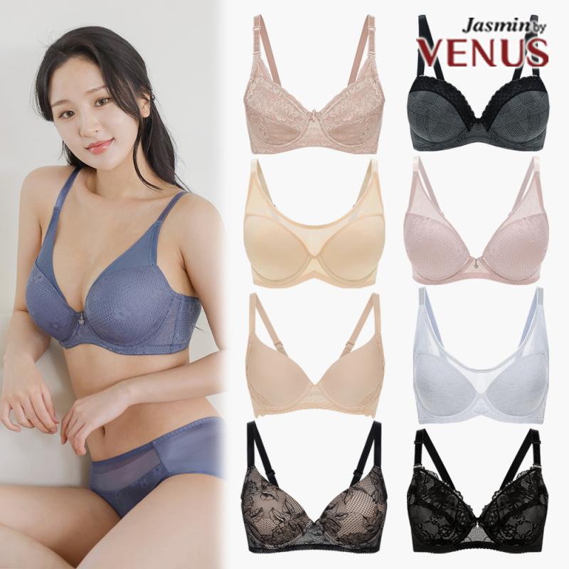 빅사이즈 브라 C컵 D컵 E컵 F컵 큰컵 빅브라 노와이어 홑겹 몰드 레이스 속옷