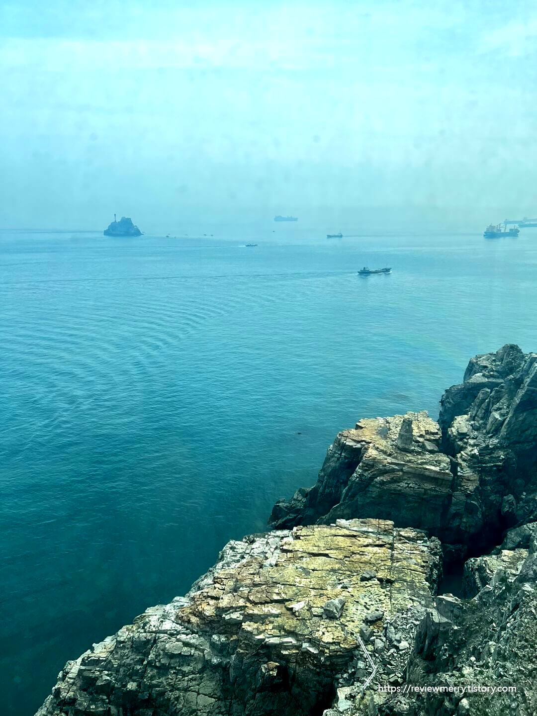 등대 전망대에서 본 뷰