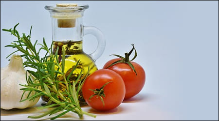 토마토와 올리브 오일