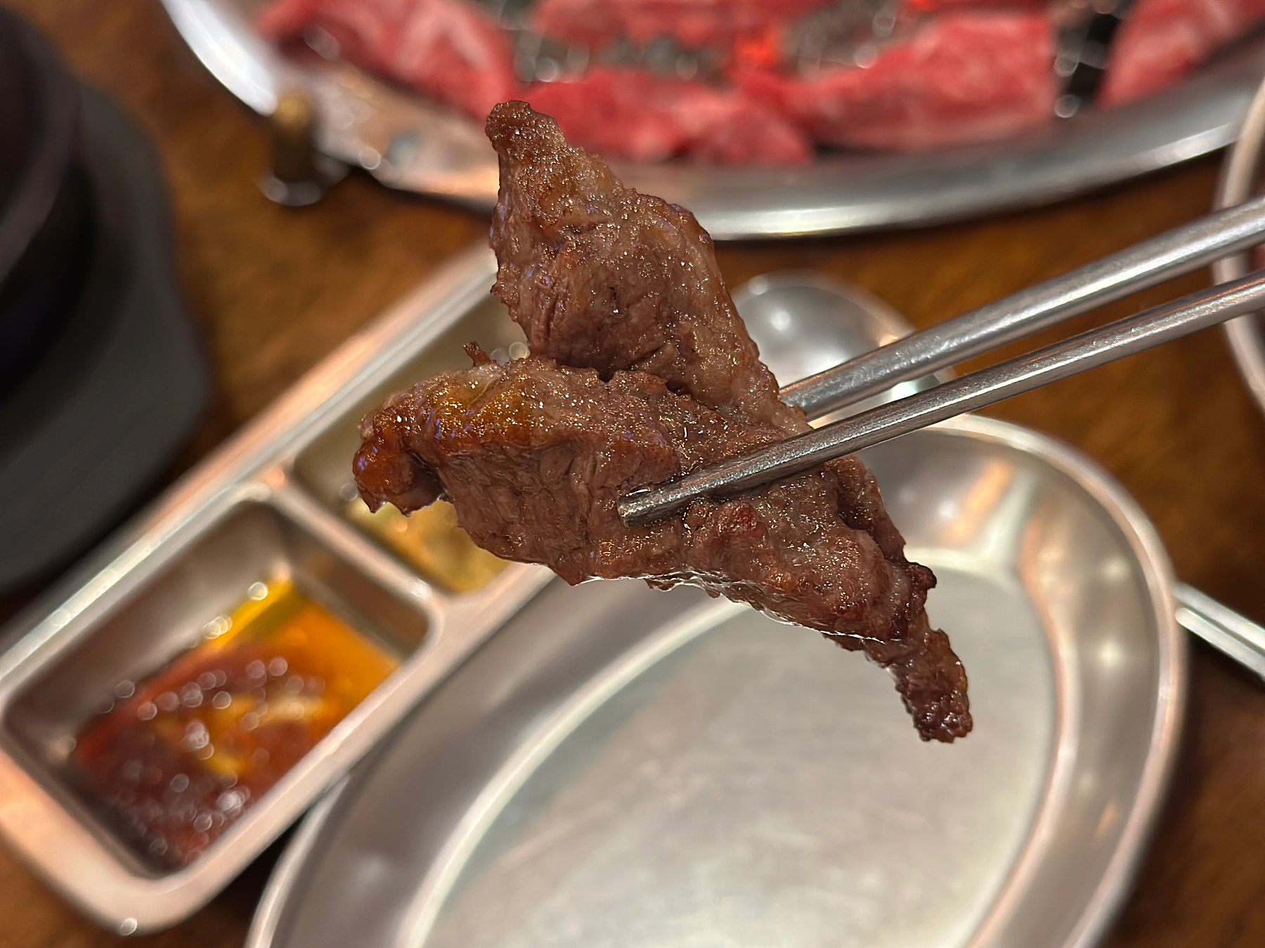 속초갈풍집-갈빗살이맛있게-익었다