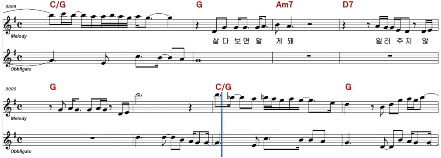 신유(나훈아) 공 악보