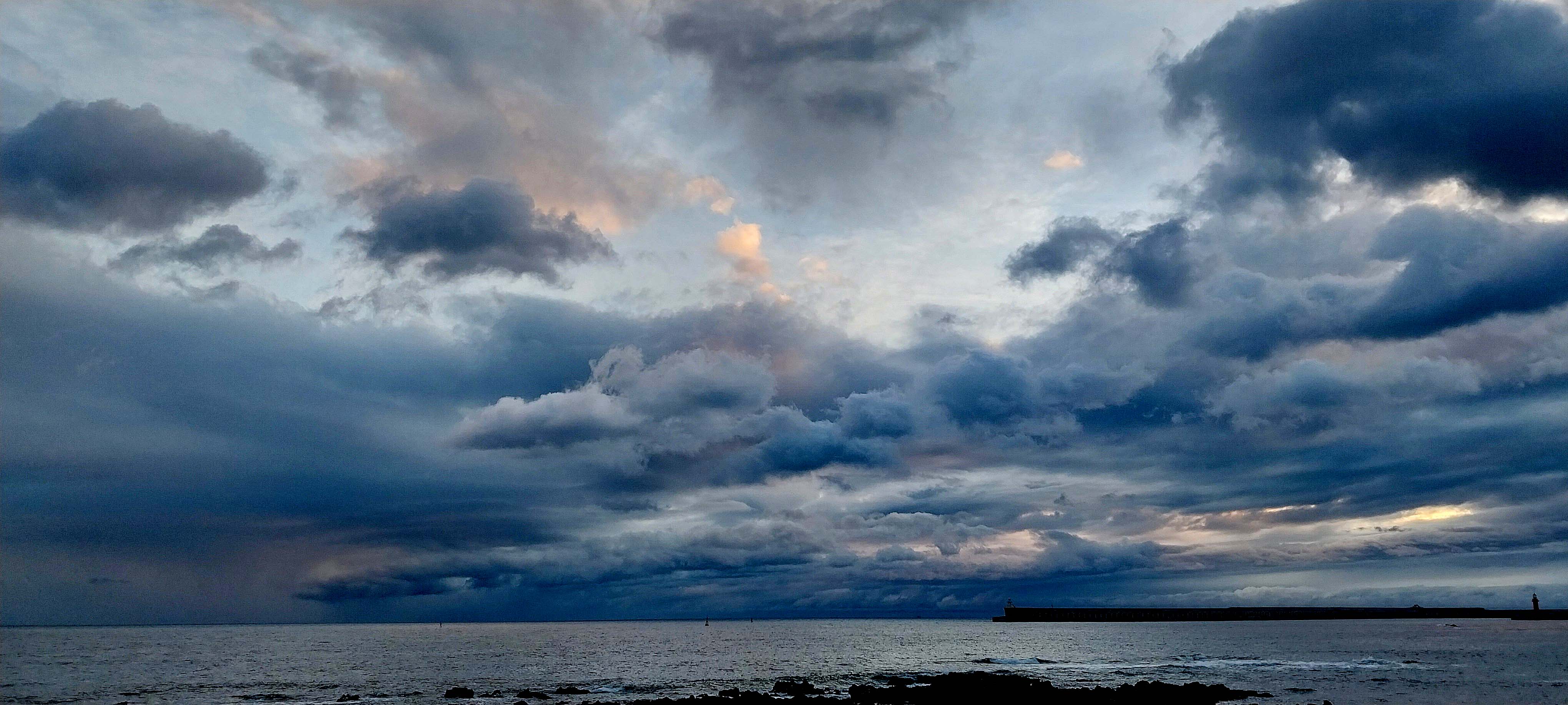 제주 법환바다 일몰