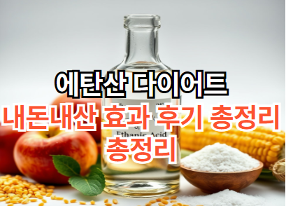 에탄산다이어트-내돈내산-효과-후기