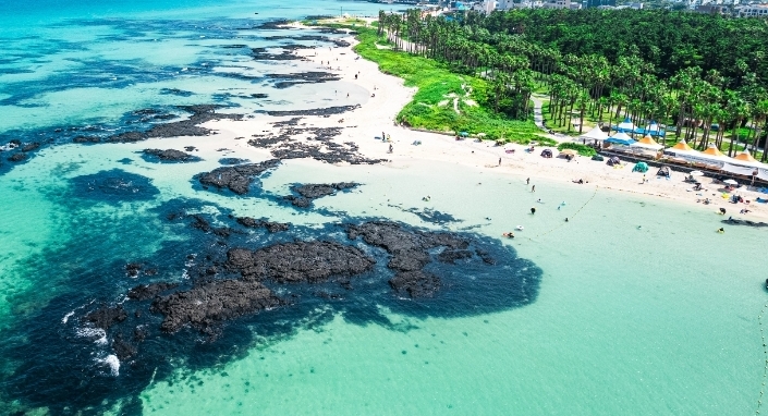협재해수욕장 사진