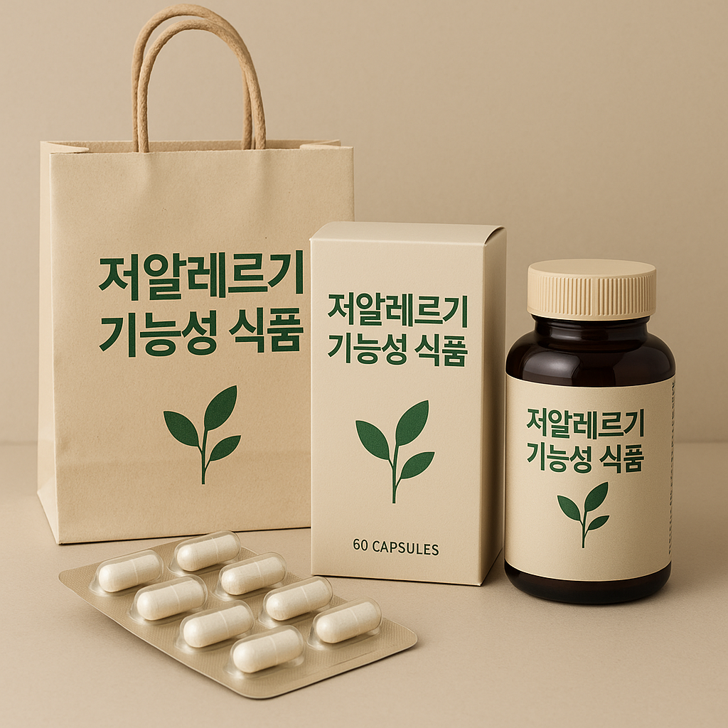 저알레르기 기능성 식품