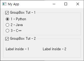 QGroupBox PyQt5