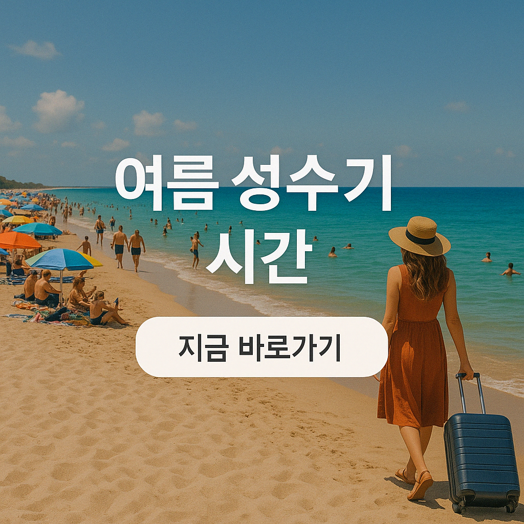 여름 성수기 시간