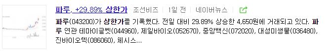 파루 주가 전망