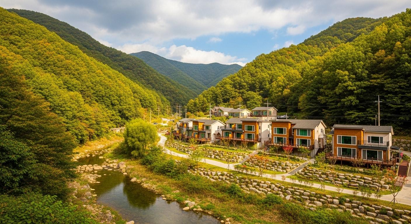 경기도 용인 펜션 계곡