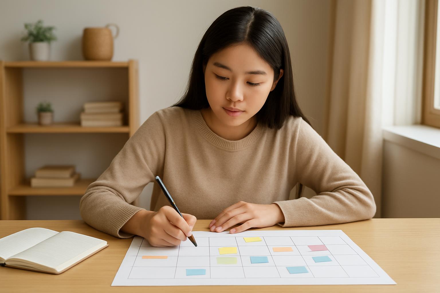 한 달 콘텐츠 일정표 만들기: 실무 가이드와 주간 템플릿