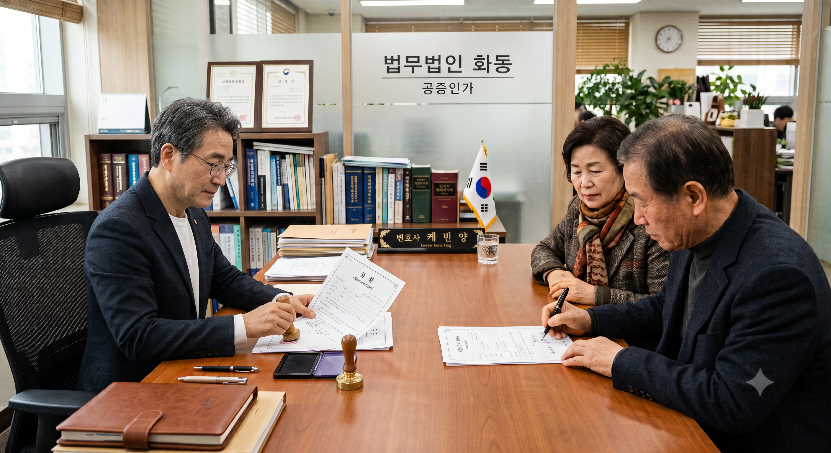 공증모습
