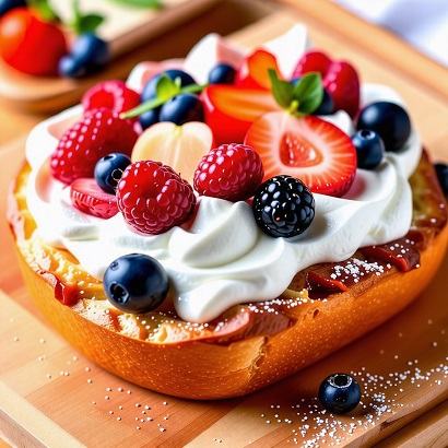 생크림-과일빵-만들기