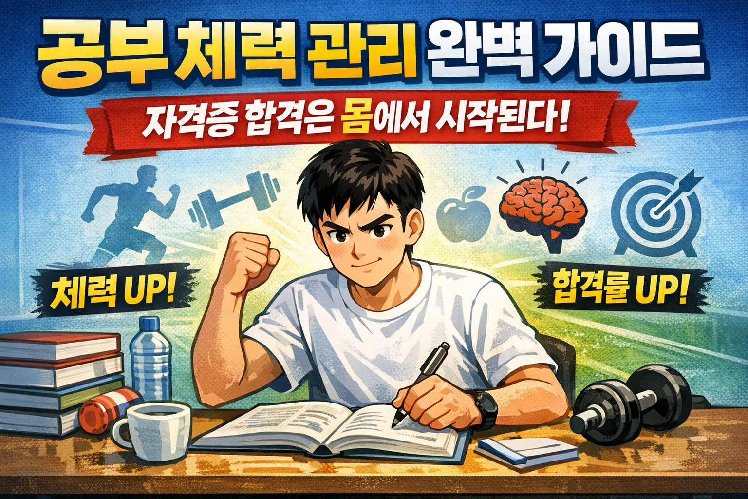 자격증 공부 체력 관리