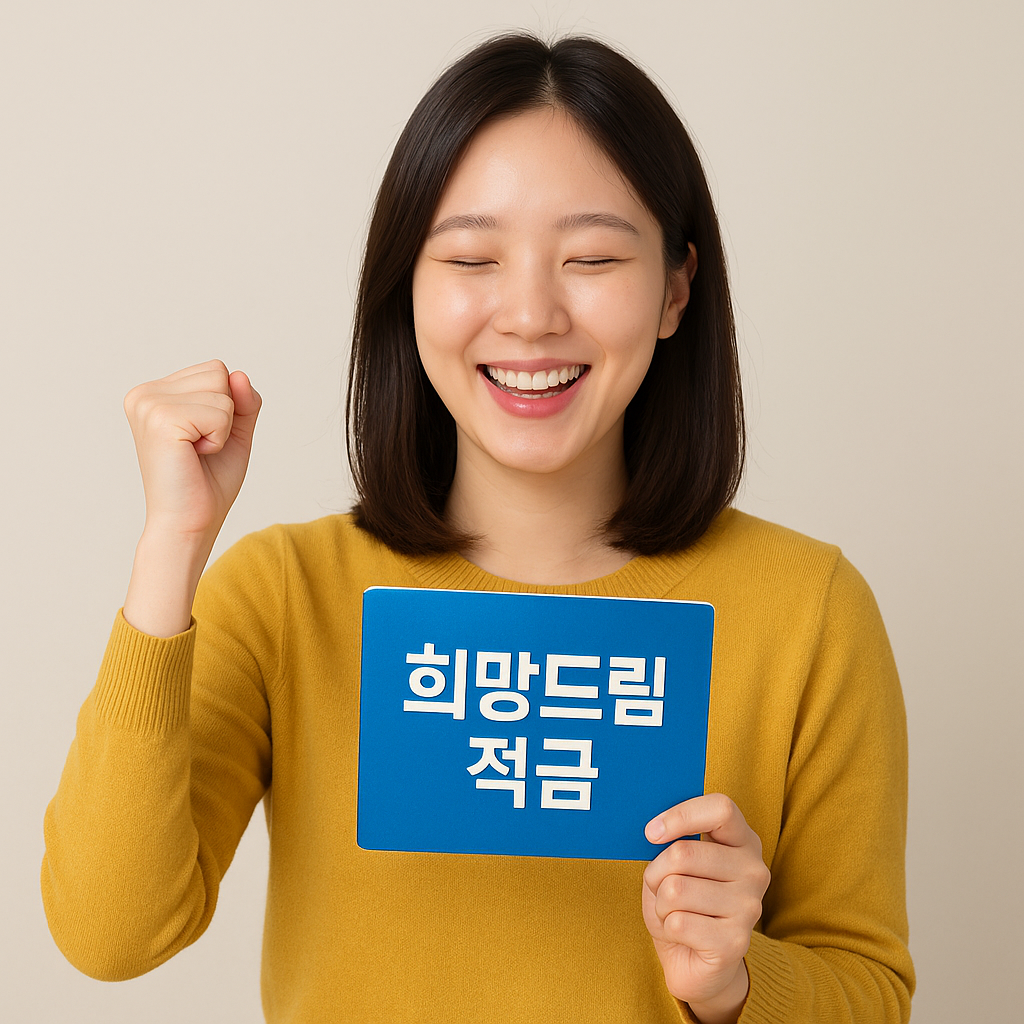 희망드림 적금 신청 총정리