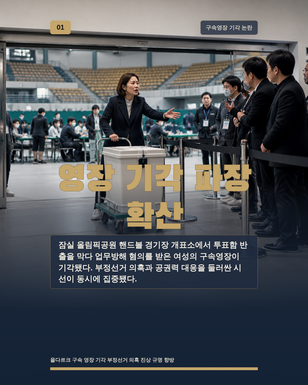 영장 기각 파장 확산
