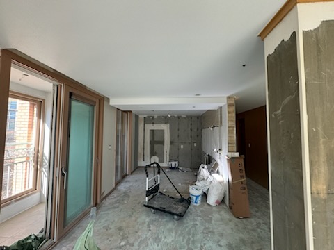 아파트 리모델링 - 거실 바닥 및 주방 싱크대 수납장 철거