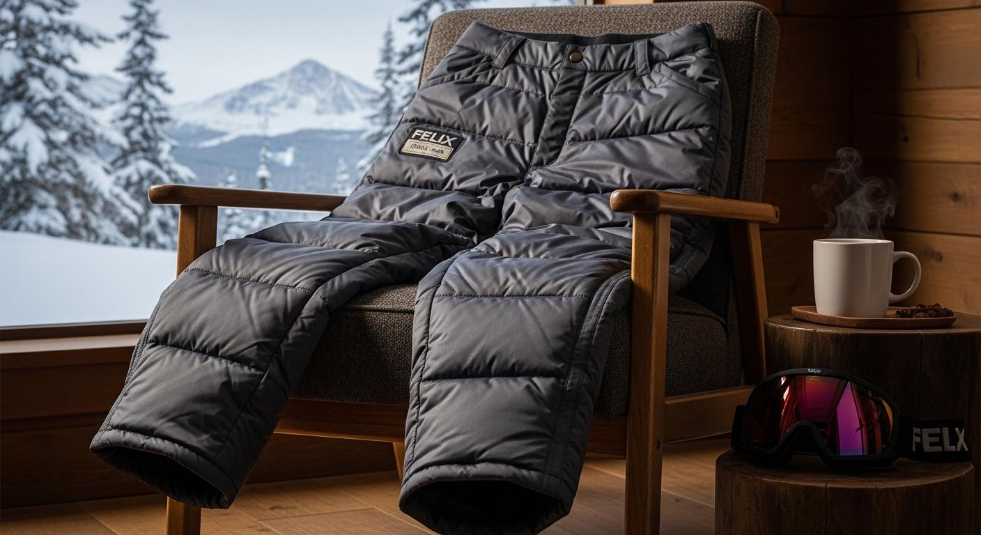 펠틱스 오리털 패딩 팬츠