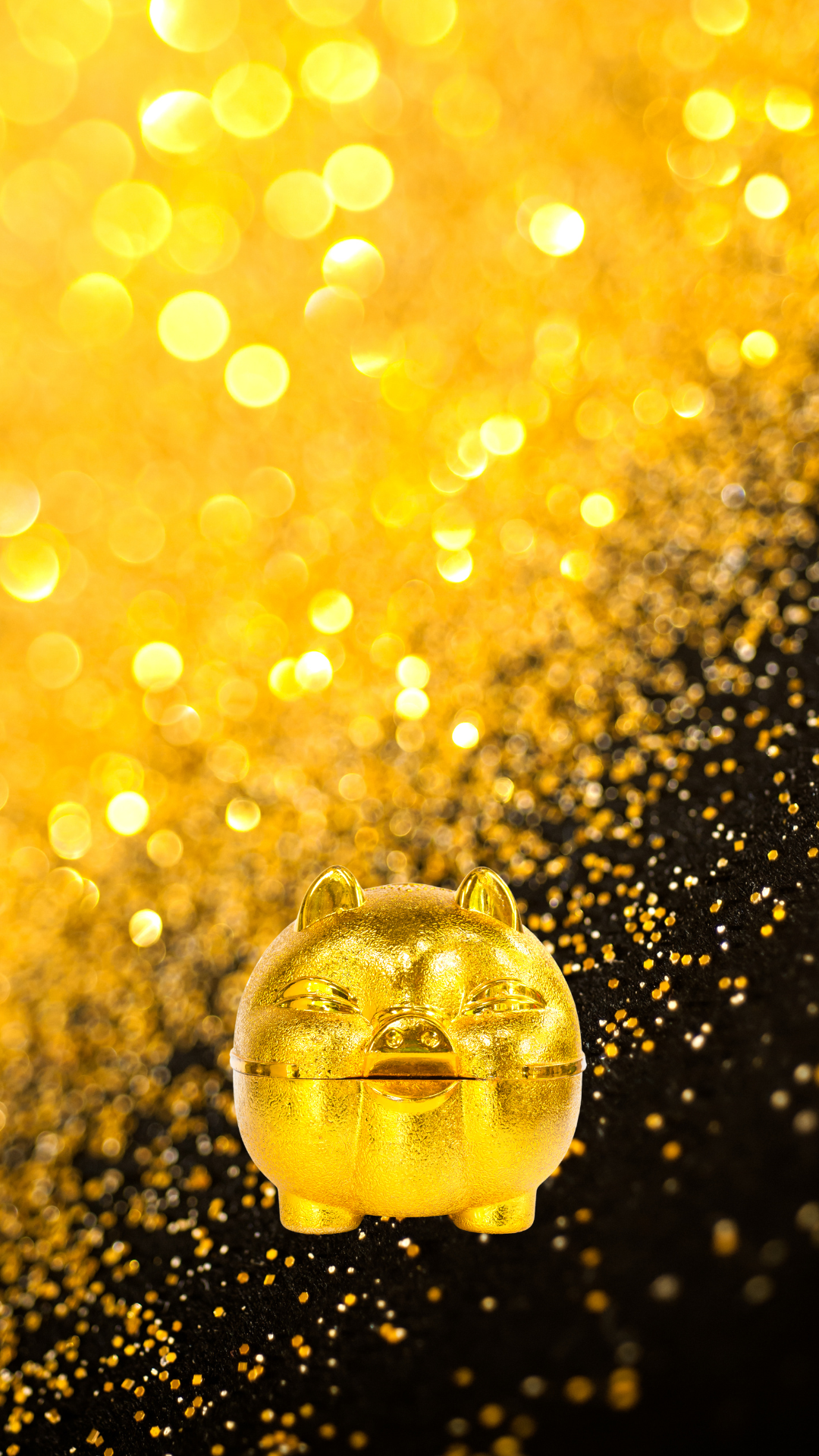 돈 들어오는 그림 해바라기 황금돼지 재물 바탕화면