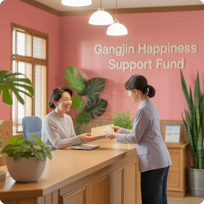 강진군 군민행복지원금 신청 이미지