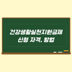 건강생활실천지원금제 시범 사업 신청 자격 방법
