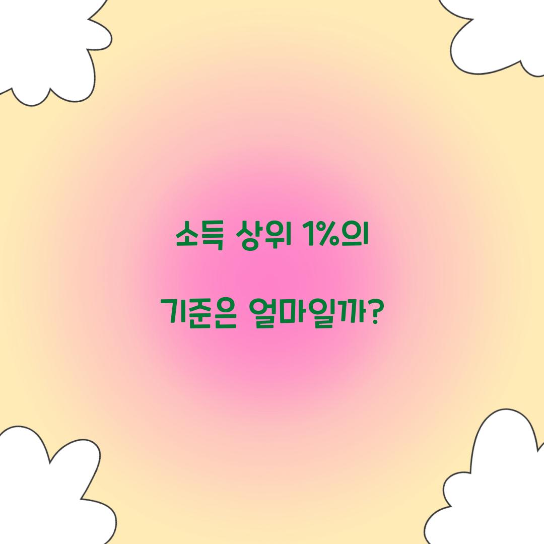 소득 상위 1%