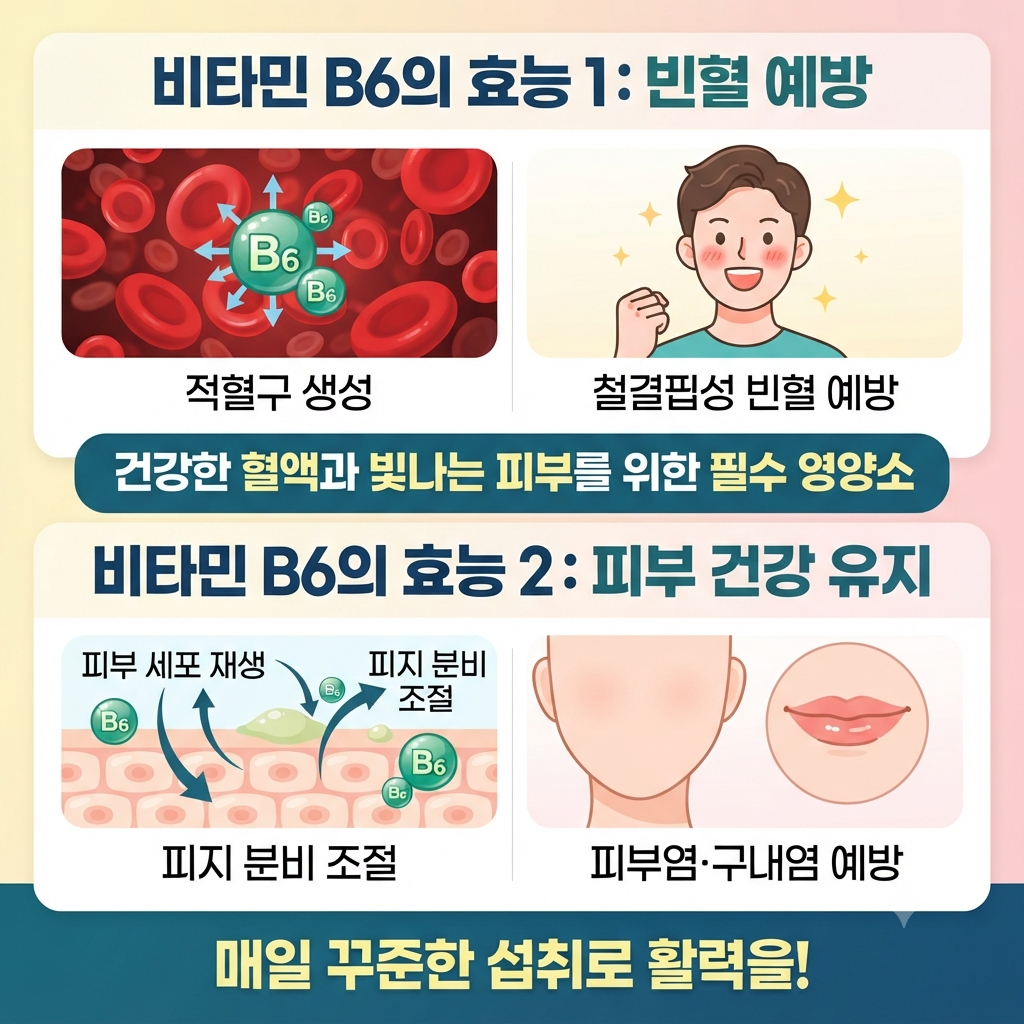 비타민B6 효능