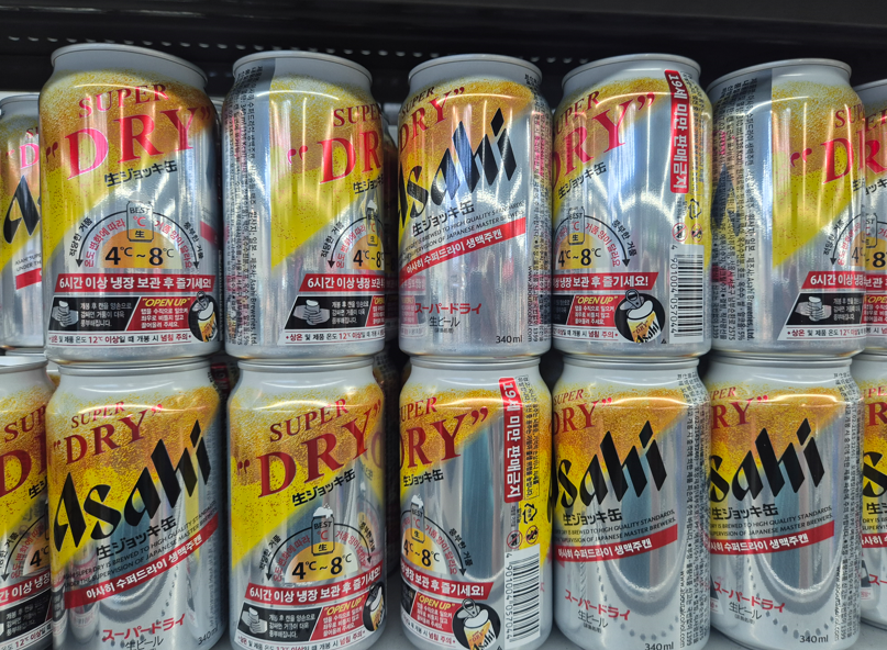 아사히 생맥주 사진