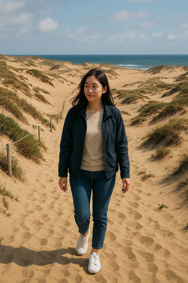 국내 최대 해안사구를 걷다