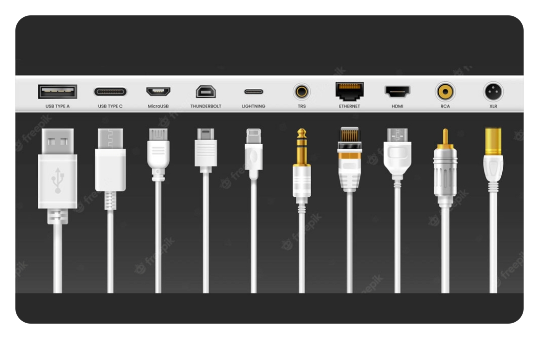 노트북과 모니터 HDMI DisplayPort DVI VGA 단자 확인